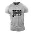Men's Jesus Cross Cotton T-Shirt